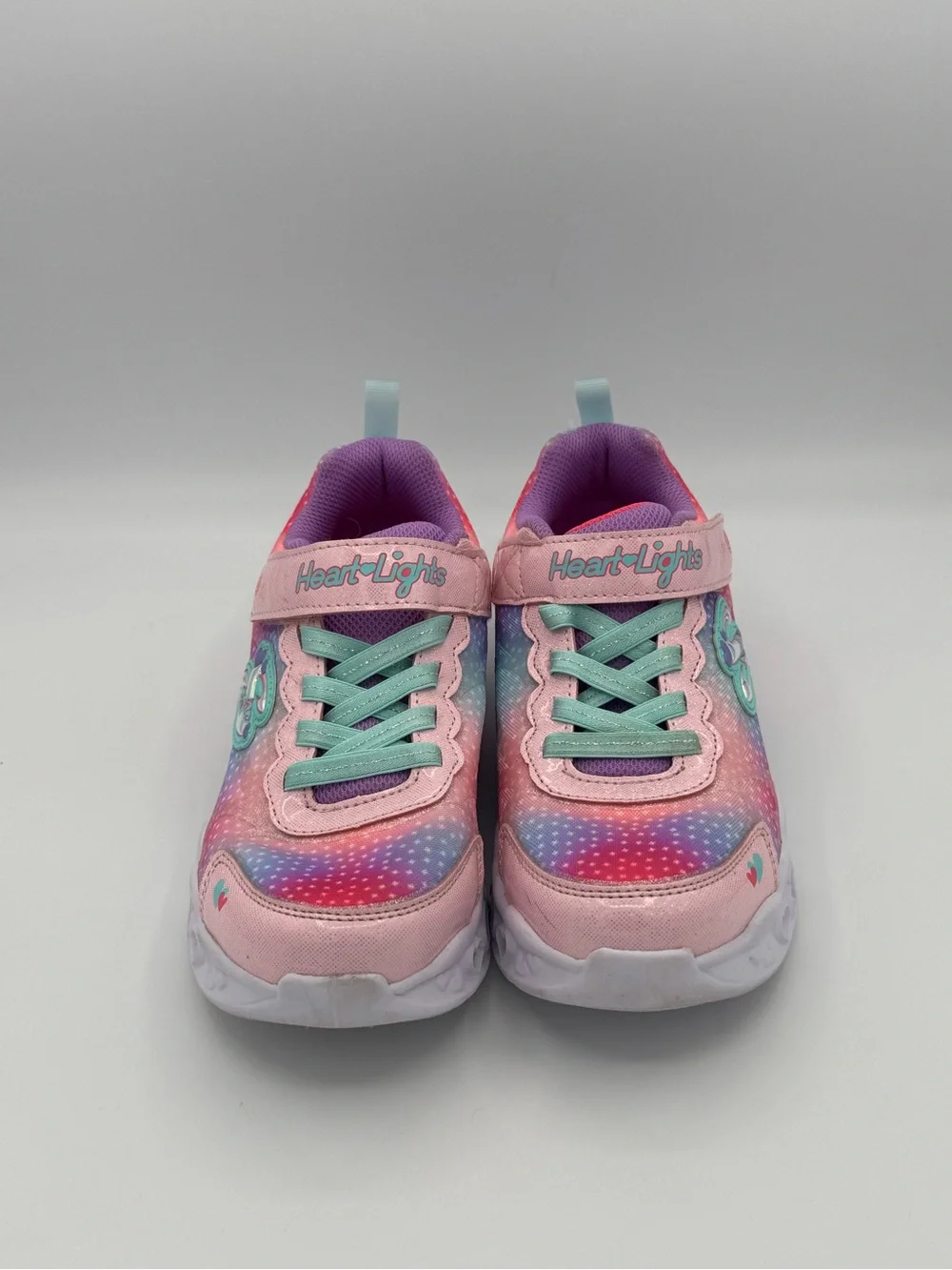 Skechers ‘Simply Love’ Flutter Heart Lights Multi-Color Light Up Sneakers